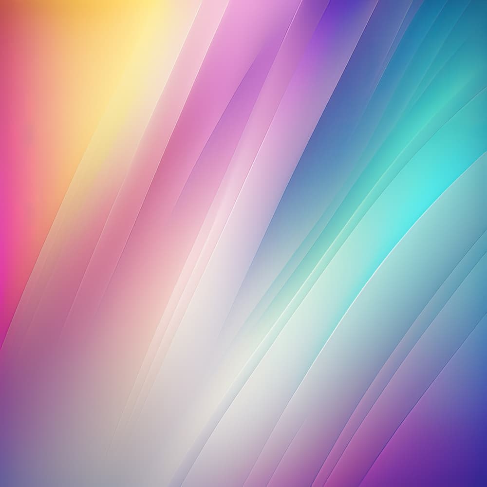 Vibrant Gradient Hues by Bilge Paksoylu — canvas wall art