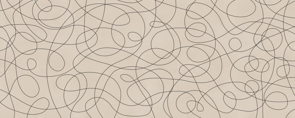 Flowing Abstract Lines by Vitor Costa — canvas wall art