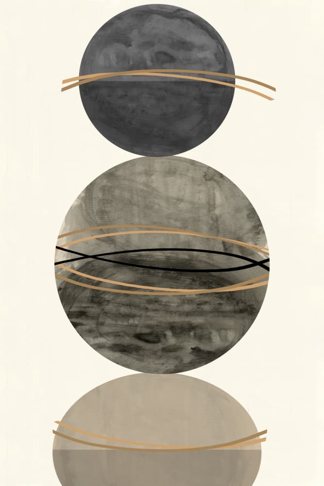 Balanced Stone Forms by casa cartissi — canvas wall art