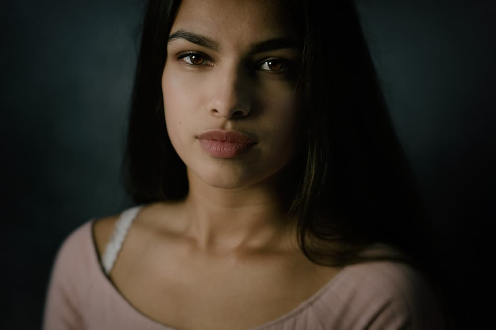 Pensive Young Woman by Jacob Tuinenga — canvas wall art