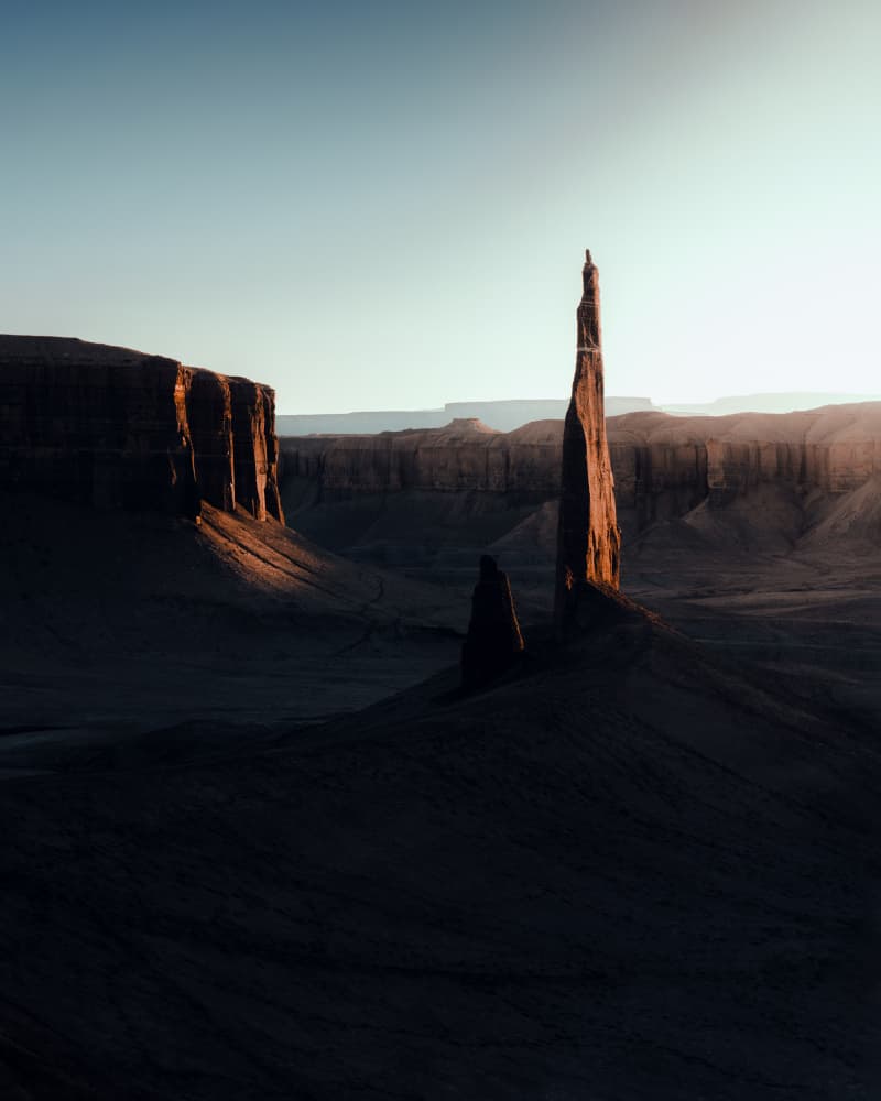 Golden Hour Spire by Witold Ziomek — canvas wall art