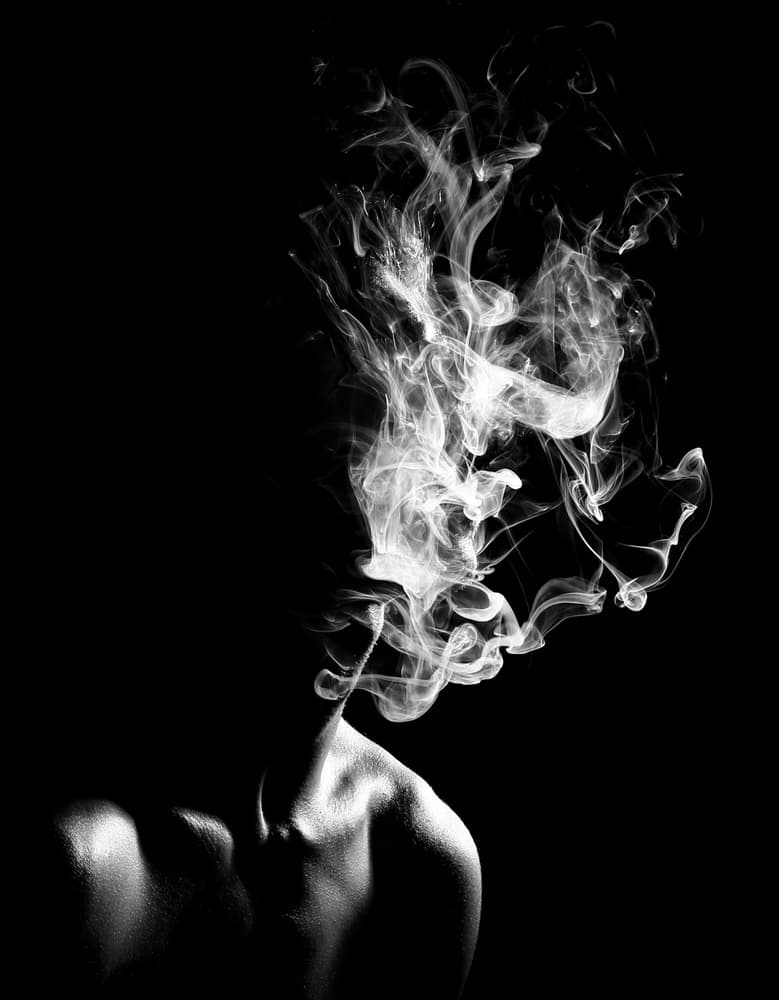 Smoking Mind by Paulo Medeiros — canvas wall art