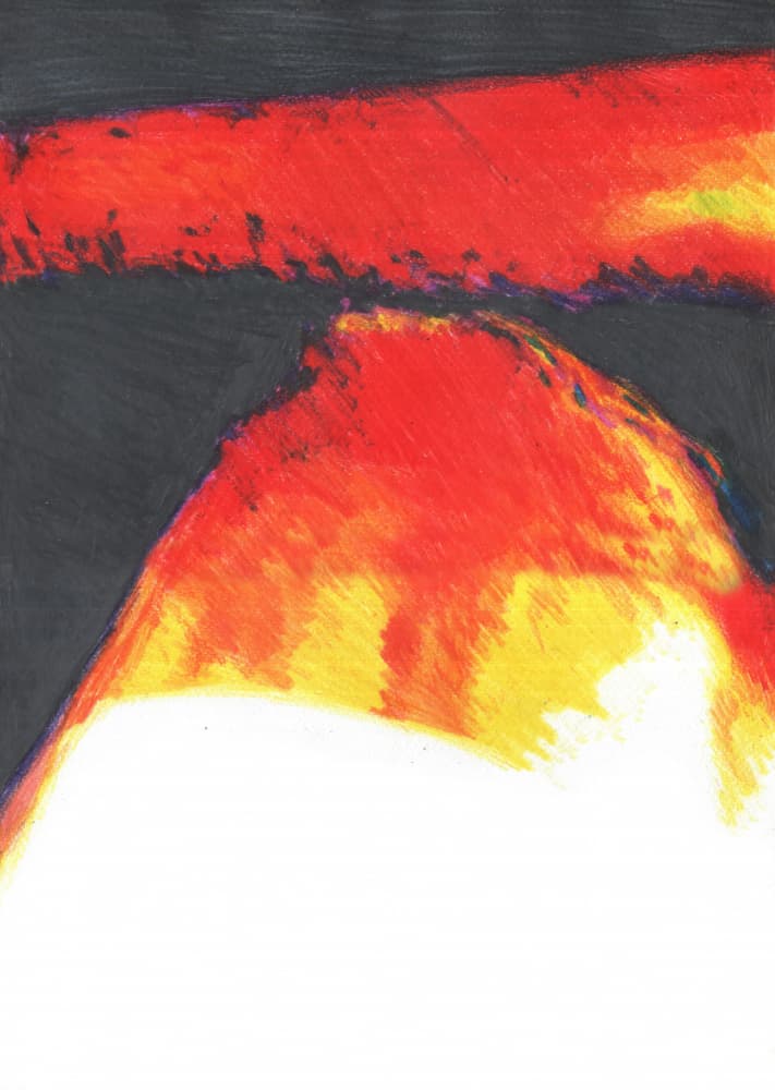 Molten Lava Glow by Kulik — canvas wall art