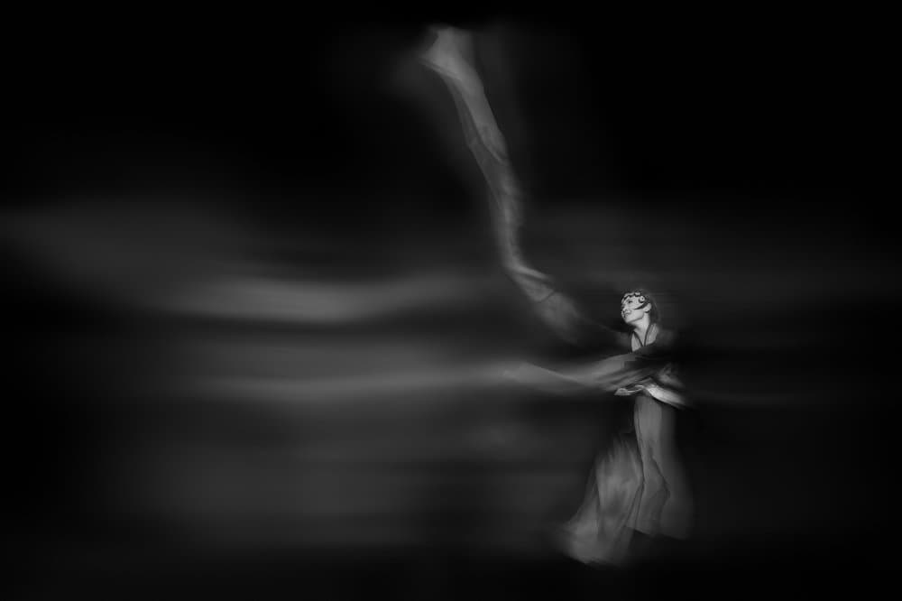 Ethereal Dance Motion by Rob Li — canvas wall art
