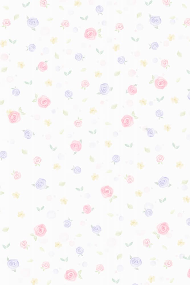 Delicate Rose Pattern by Xuan Thai — canvas wall art