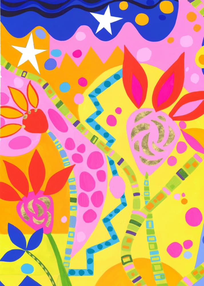 Whimsical Garden Dreams by Isabelle Brent — canvas wall art
