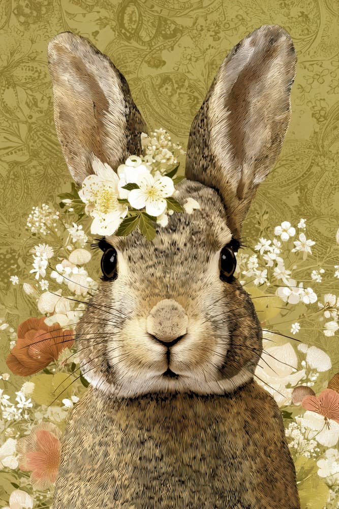 Easterbunnyno01 by Treechild — canvas wall art