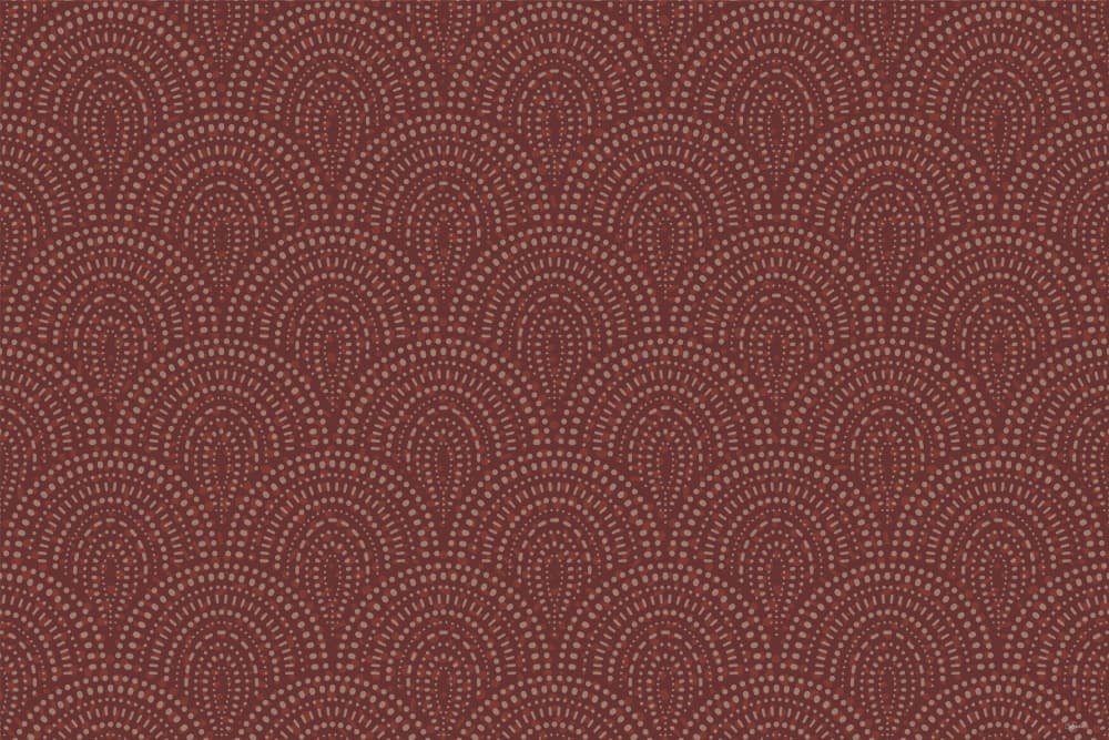 Elegant Dotted Arcs by Sue Skellern — canvas wall art