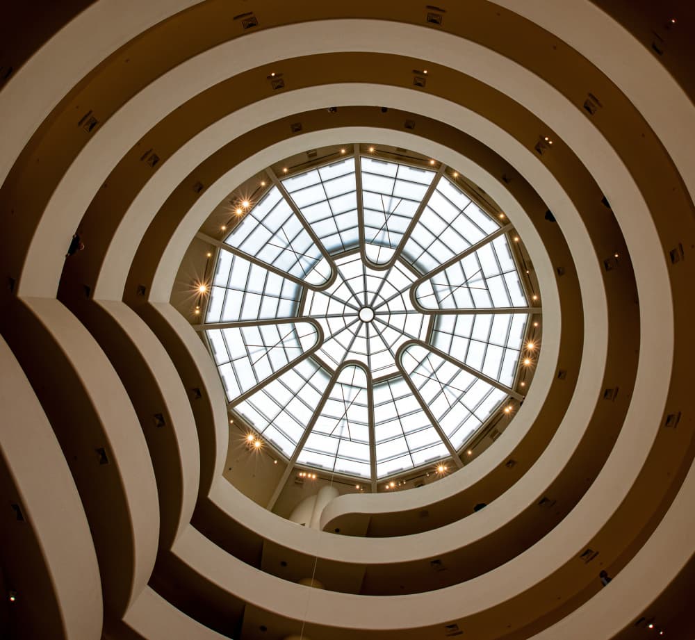 Upward Spiral Light by YASUTOSHI HONJO — canvas wall art