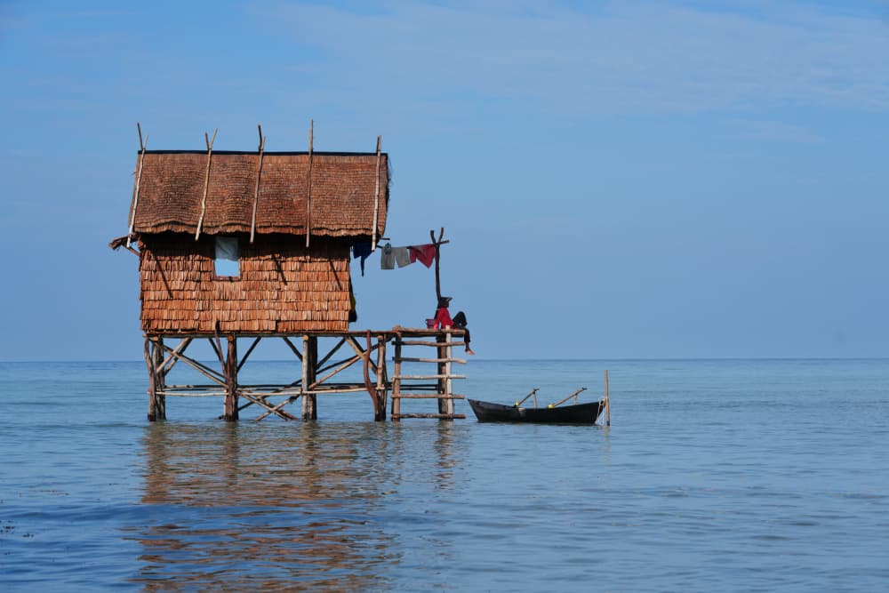 Stilt House Sanctuary by TWEE LIANG WONG — canvas wall art