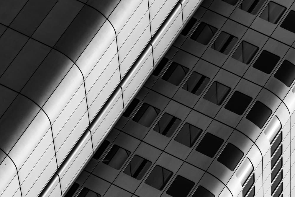 Sleek Urban Architecture by Franco Tessarolo — canvas wall art