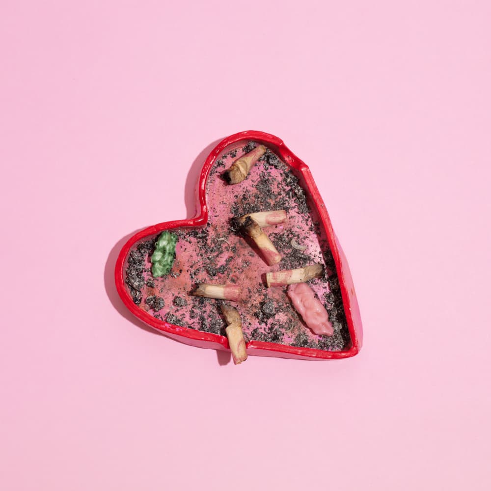Unhealthy Heart by Julia Ramiro — canvas wall art