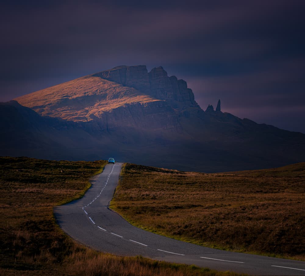 Storr Mountain Road by John-Mei Zhong — canvas wall art