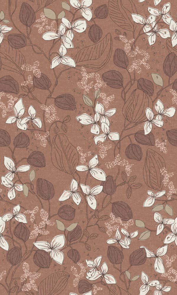 Rustic Botanical Bloom by Annick — canvas wall art