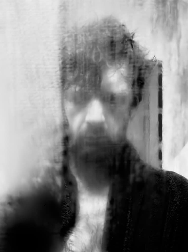 Mysterious Blurred Face by Davide Barzaghi — canvas wall art