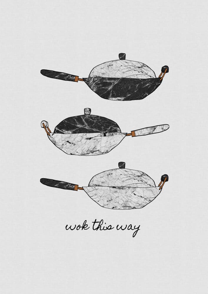 Wok This Way by Orara Studio — canvas wall art