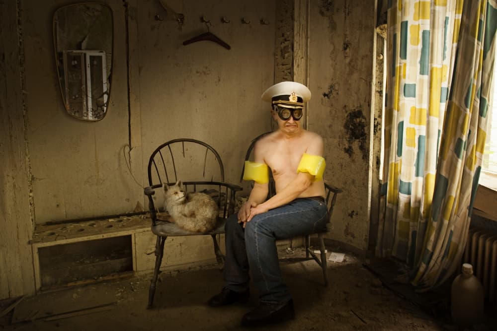 Quirky Captain's Room by Christine von Diepenbroek — canvas wall art