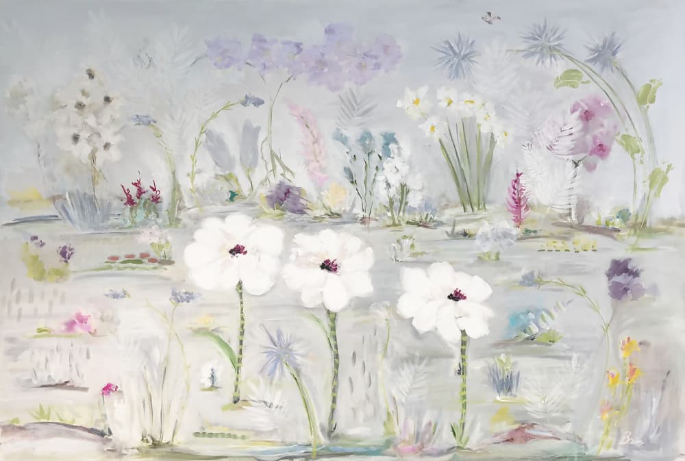 The Gardens There Were Heavenly by Kristin Brin — canvas wall art