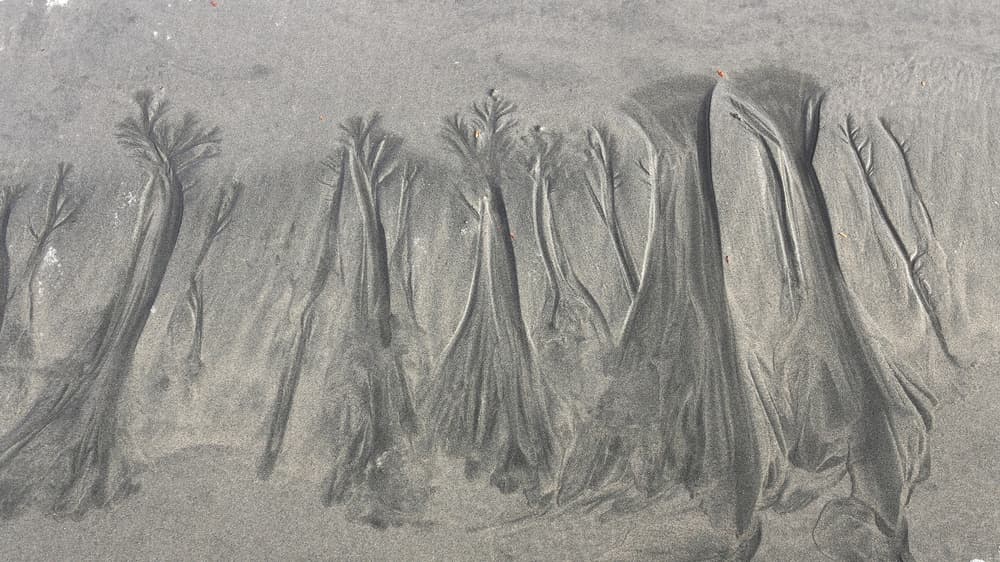 Flowing Sand Patterns by Ugur Erkmen — canvas wall art
