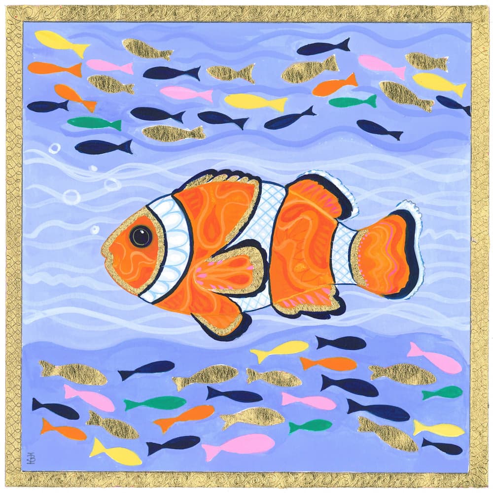Clown Fish by Isabelle Brent — canvas wall art