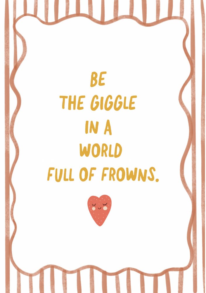 Bethegiggle by Treechild — canvas wall art
