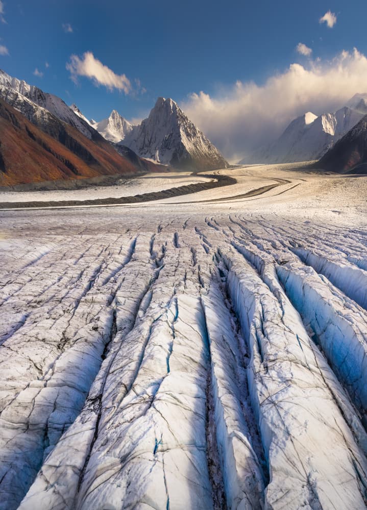 Majestic Glacier Valley by Siyu_Wei APA — canvas wall art