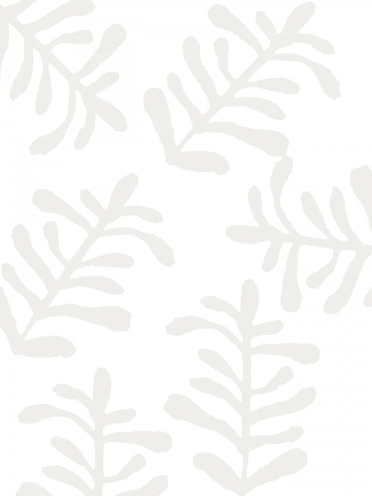 Light Botanical Leaves by Elizabeth C — canvas wall art
