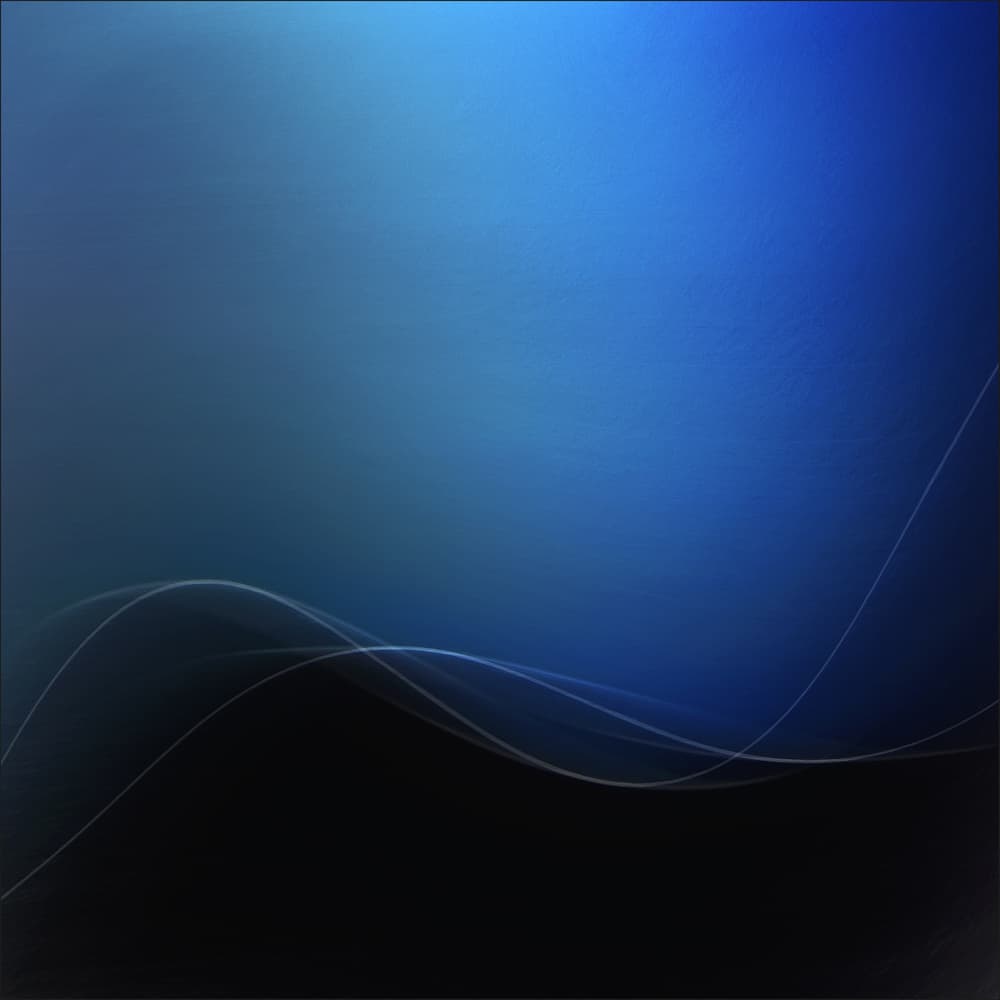 Blue Gradient Waves by Gilbert Claes — canvas wall art