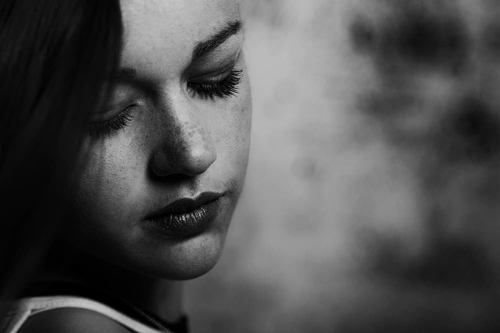 Pensive Woman Portrait by Jacob Tuinenga — canvas wall art