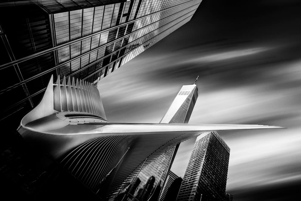 Sleek Cityscape Drama by Jackson Carvalho — canvas wall art