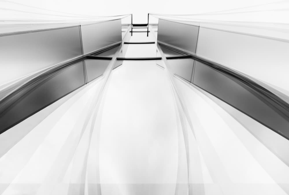 Sleek Architectural Lines by Greetje van Son — canvas wall art
