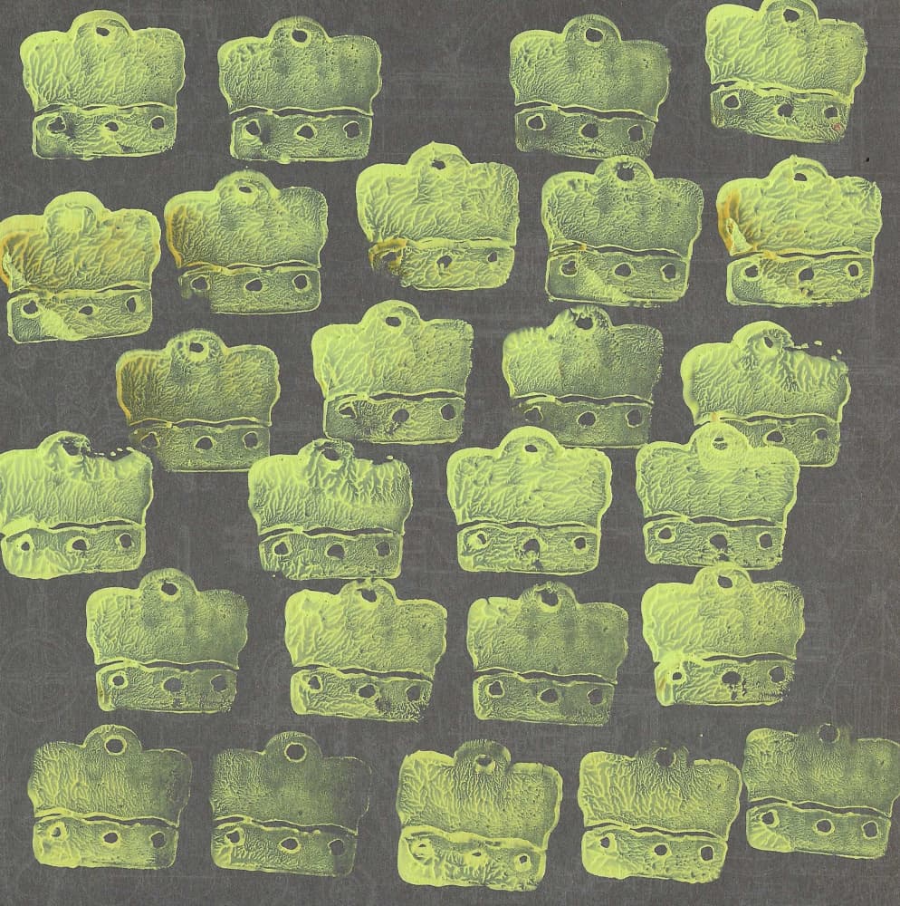 Aged Industrial Pattern by Santhosh ch — canvas wall art