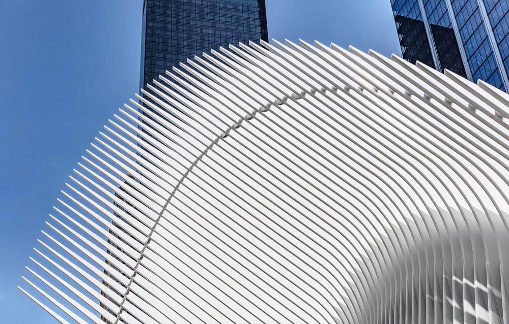 Modern Architectural Curves by Jackson Carvalho — canvas wall art
