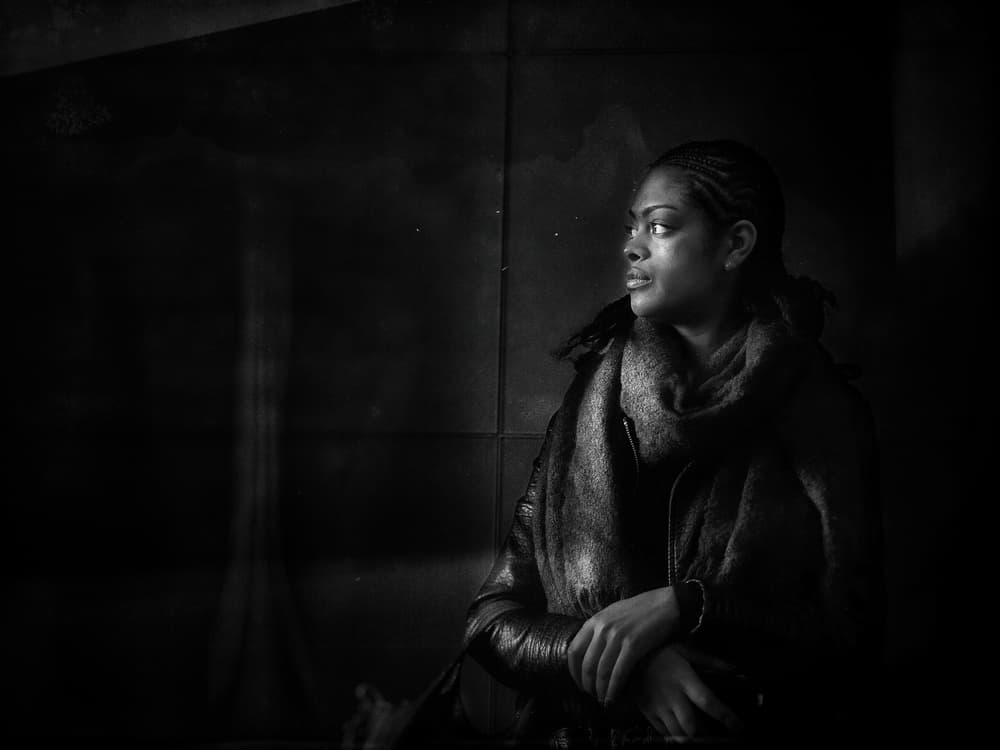 Pensive Gaze by Holger Droste — canvas wall art