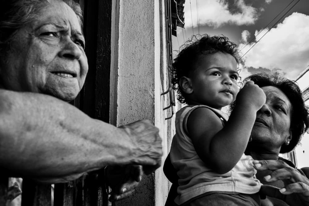 Generations Look Up by Orna Naor — canvas wall art