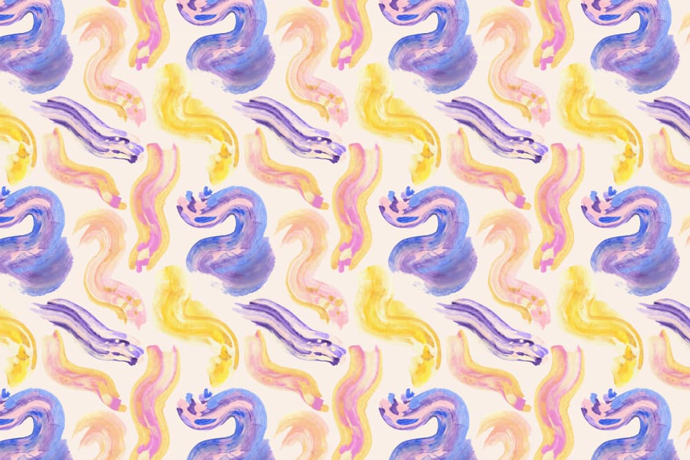Funkystrokespatternno04 by Treechild — canvas wall art