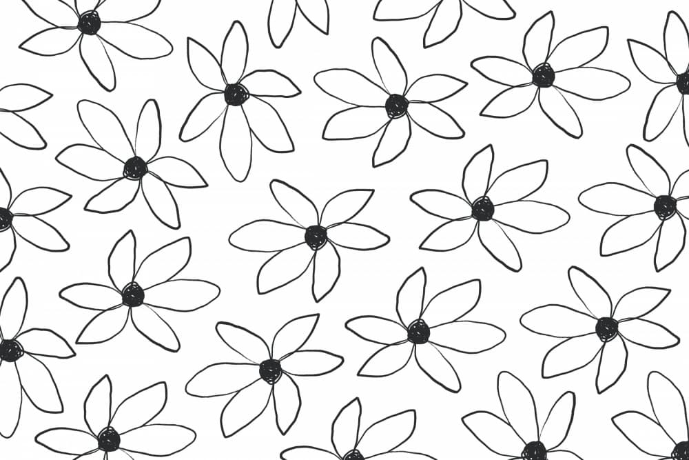 Airy Flowers by uplusmestudio — canvas wall art