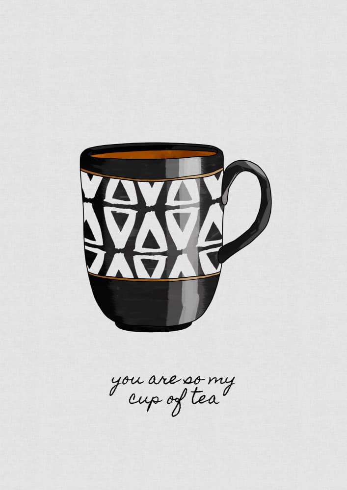 My Cup Of Tea by Orara Studio — canvas wall art