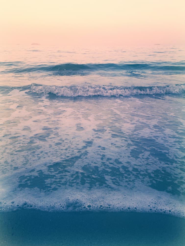 Calm Pastel Seascape by Angelo Cerantola — canvas wall art