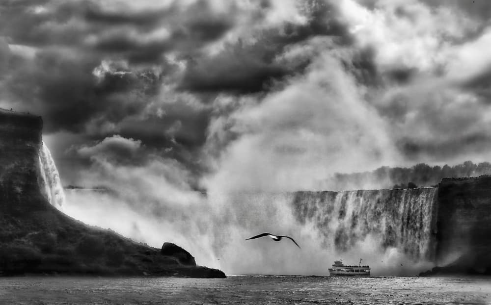Niagara Falls Grandeur by Yvette Depaepe — canvas wall art