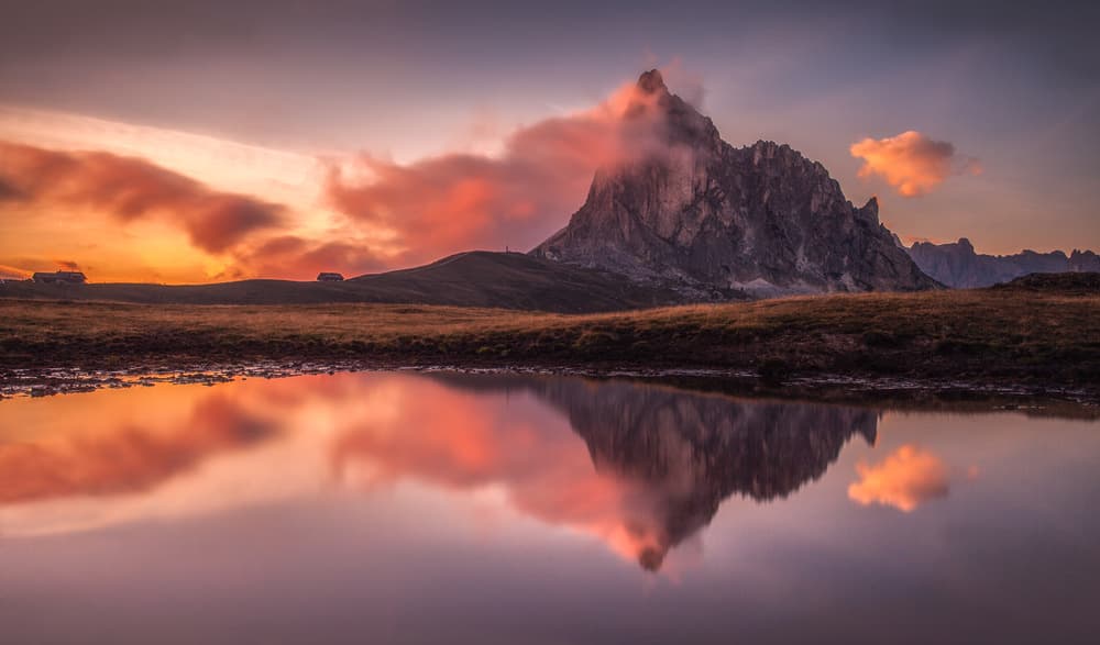 Vivid Mountain Reflection by Peter Svoboda MQEP — canvas wall art