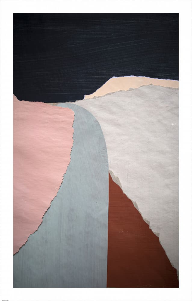 Minimalist Desert River by Cyrille Gulassa — canvas wall art
