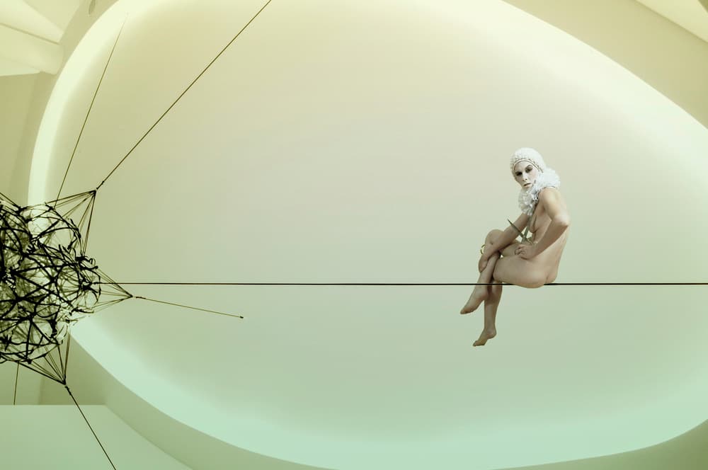 Mysterious Ethereal Figure by Christine von Diepenbroek — canvas wall art