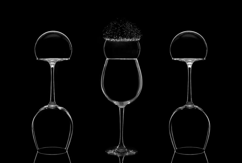 Elegant Glass Splash by Fran Osuna — canvas wall art