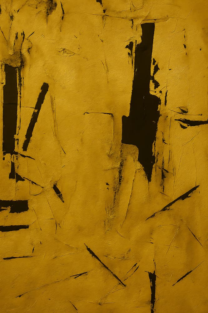 Bold Gold Abstract Texture by HUGO — canvas wall art