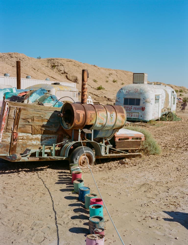 Rusty Desert Relics by Bethany Young — canvas wall art