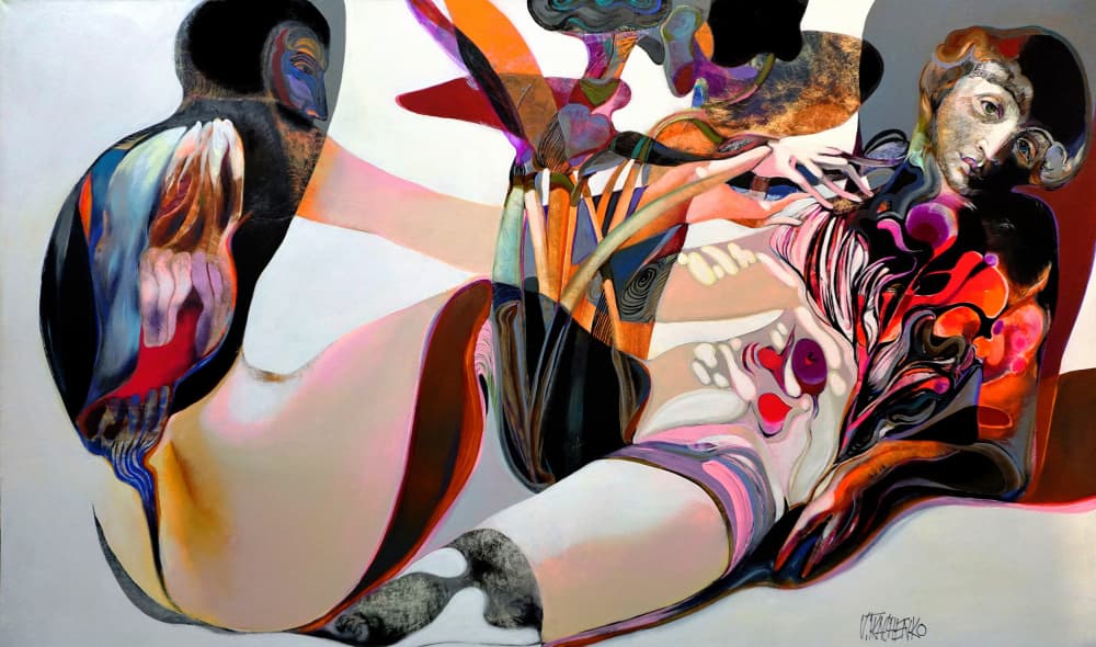 Surreal Female Forms by Victor Tkachenko — canvas wall art