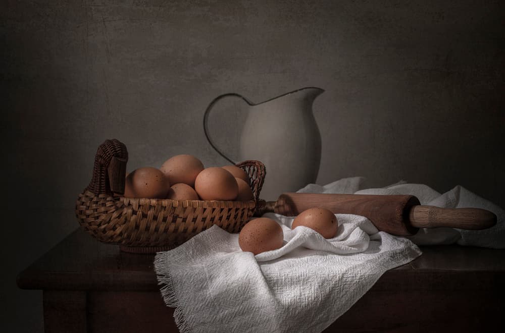 Rustic Baking Still Life by Margareth Perfoncio — canvas wall art