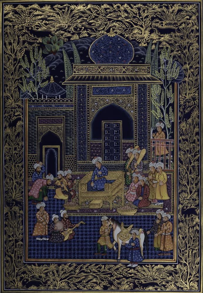 Mughal Royal Court by IMAGINEERS STUDIO — canvas wall art