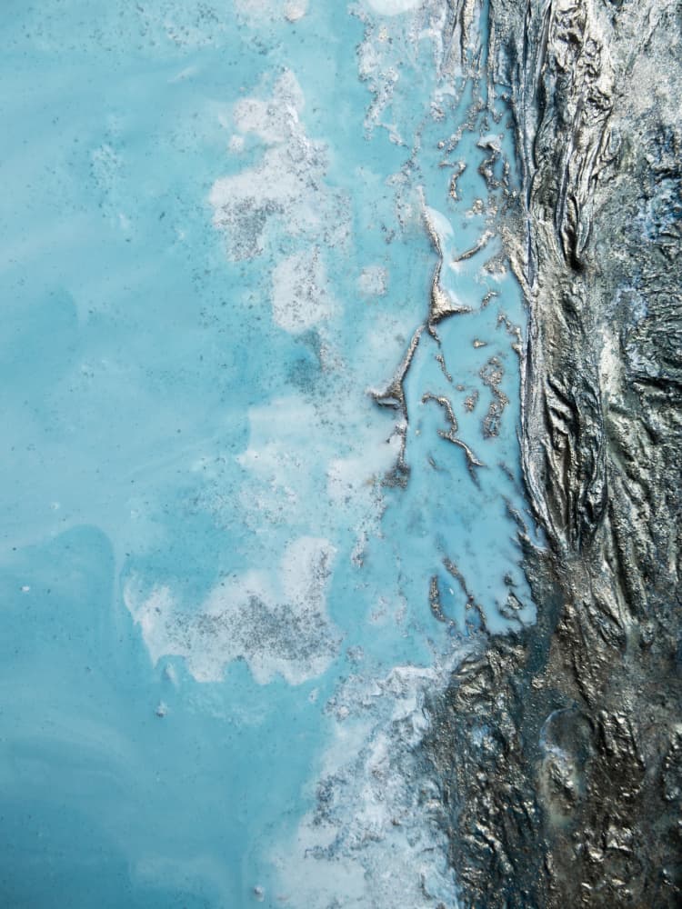 Oceanic Obession by Petra Meikle de Vlas — canvas wall art